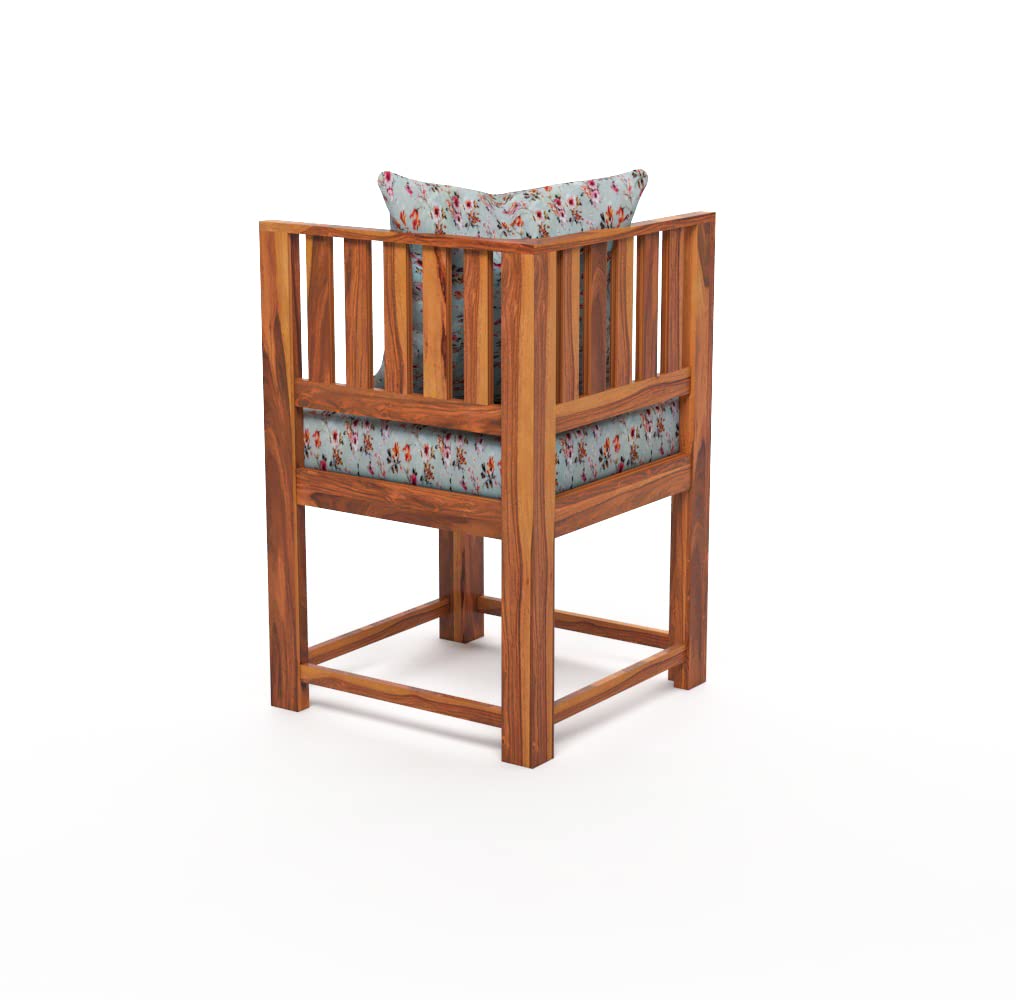 Ruvia Solid Sheesham Wood Space Saving Dining Table 6 Seater | Six Seater Dinning Table - Image 2