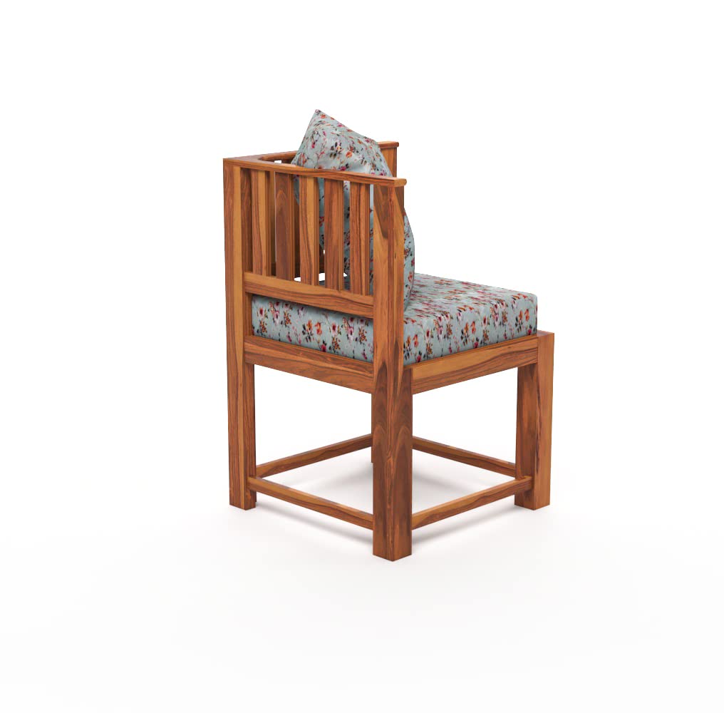 Ruvia Solid Sheesham Wood Space Saving Dining Table 6 Seater | Six Seater Dinning Table - Image 6