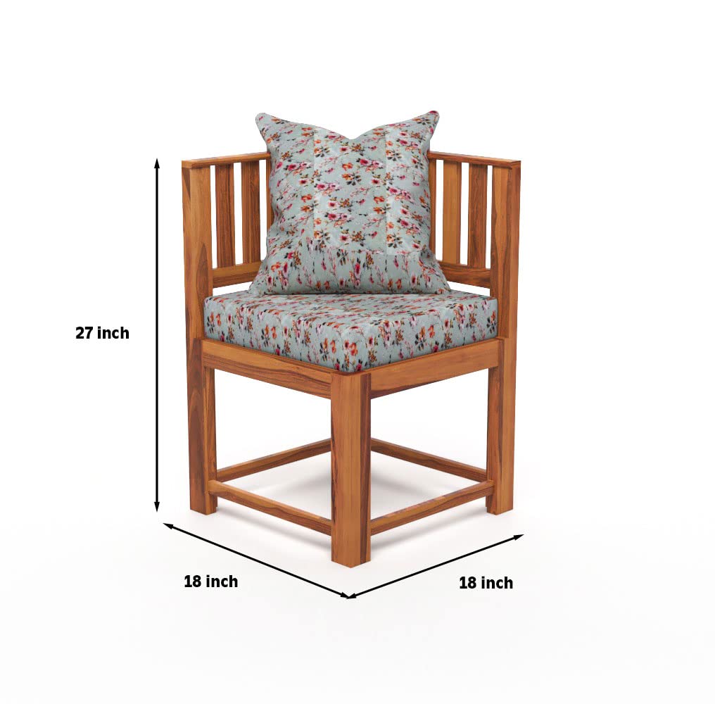 Ruvia Solid Sheesham Wood Space Saving Dining Table 6 Seater | Six Seater Dinning Table - Image 7