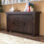 Elvyn Solid Sheesham Wood Sideboard and Cabinets | ( Walnut )