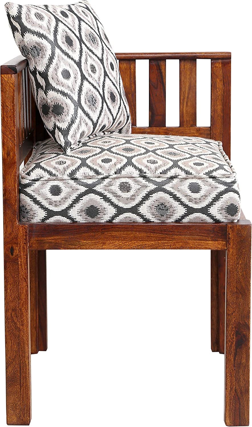 Ruvia Solid Sheesham Wood Space Saving Dining Table 6 Seater | Six Seater Dinning Table - Image 2