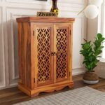 Norix Solid Sheesham Wood Sideboard and Cabinets