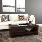 Quret Sheesham Wooden Center Coffee Table for Living Room